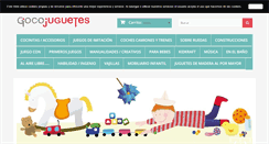 Desktop Screenshot of giocojuguetes.com